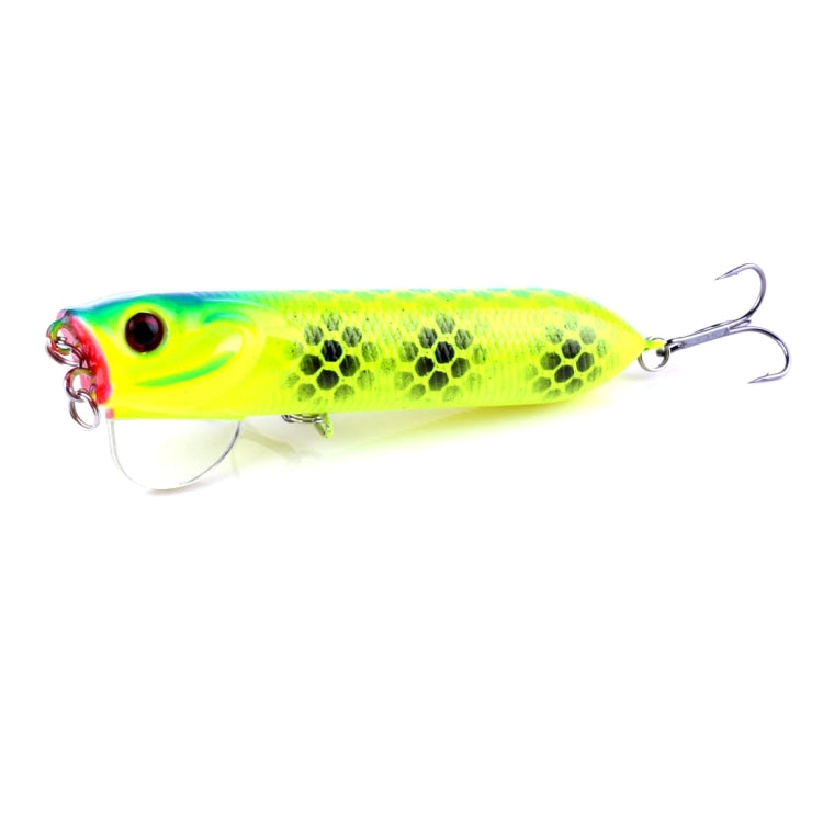 HENGJIA Artificial Fishing Lures Popper Bionic Fishing Bait with Hooks, Length: 9.5 cm, Random Color Delivery