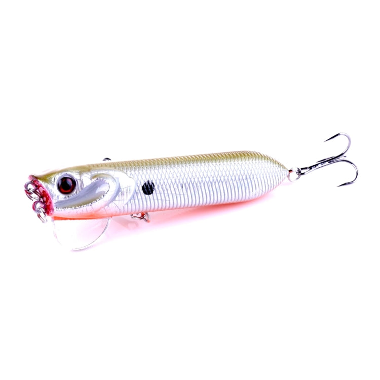 HENGJIA Artificial Fishing Lures Popper Bionic Fishing Bait with Hooks, Length: 9.5 cm, Random Color Delivery