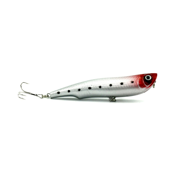 HENGJIA Artificial Fishing Lures Popper Bionic Fishing Bait with Hooks, Length: 10.5 cm, Random Color Delivery Reluova