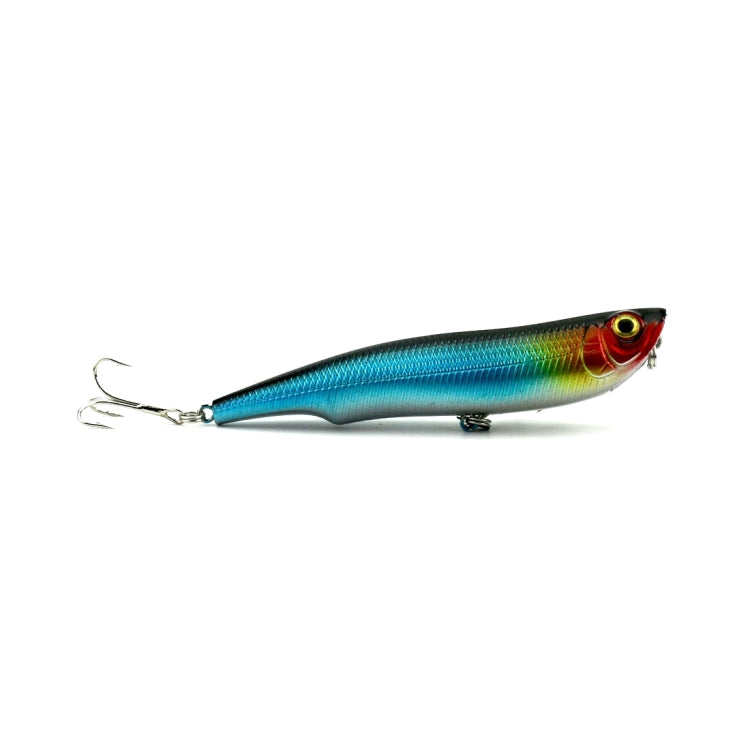 HENGJIA Artificial Fishing Lures Popper Bionic Fishing Bait with Hooks, Length: 10.5 cm, Random Color Delivery Reluova