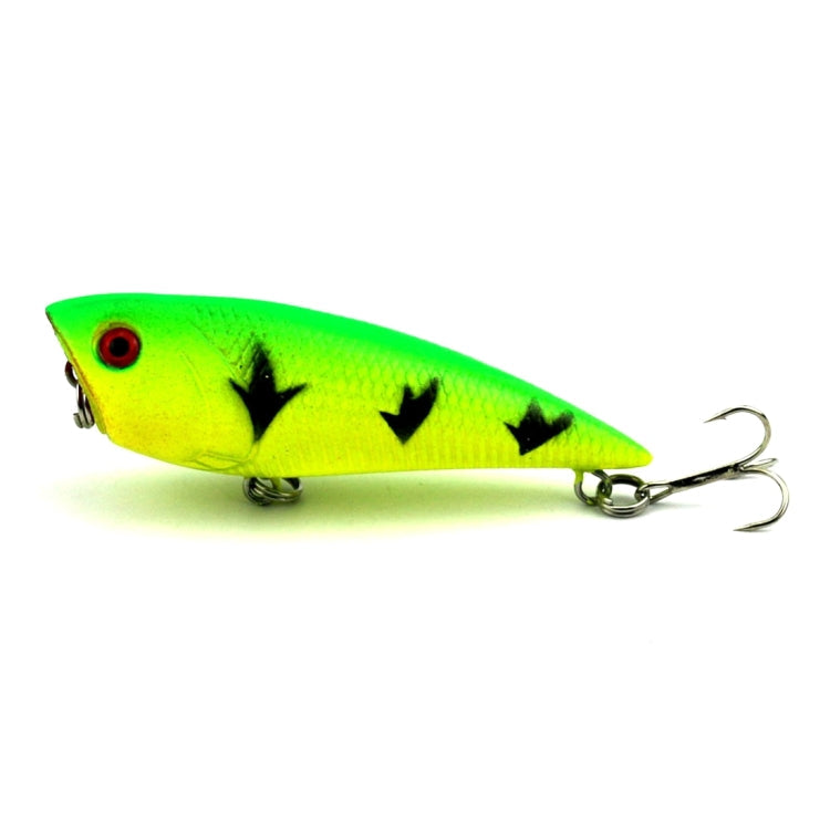 HENGJIA Artificial Fishing Lures Popper Bionic Fishing Bait with Hooks, Length: 7 cm, Random Color Delivery Reluova