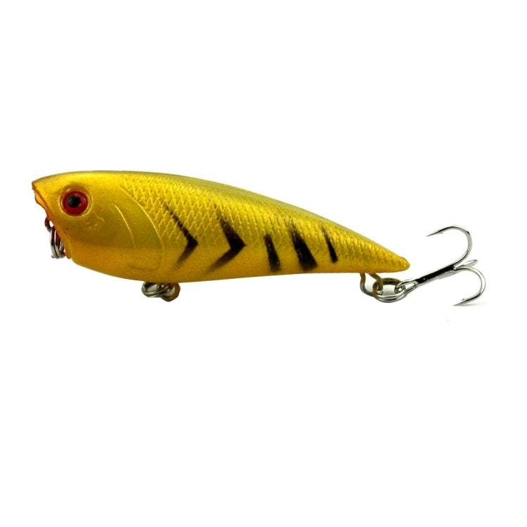 HENGJIA Artificial Fishing Lures Popper Bionic Fishing Bait with Hooks, Length: 7 cm, Random Color Delivery