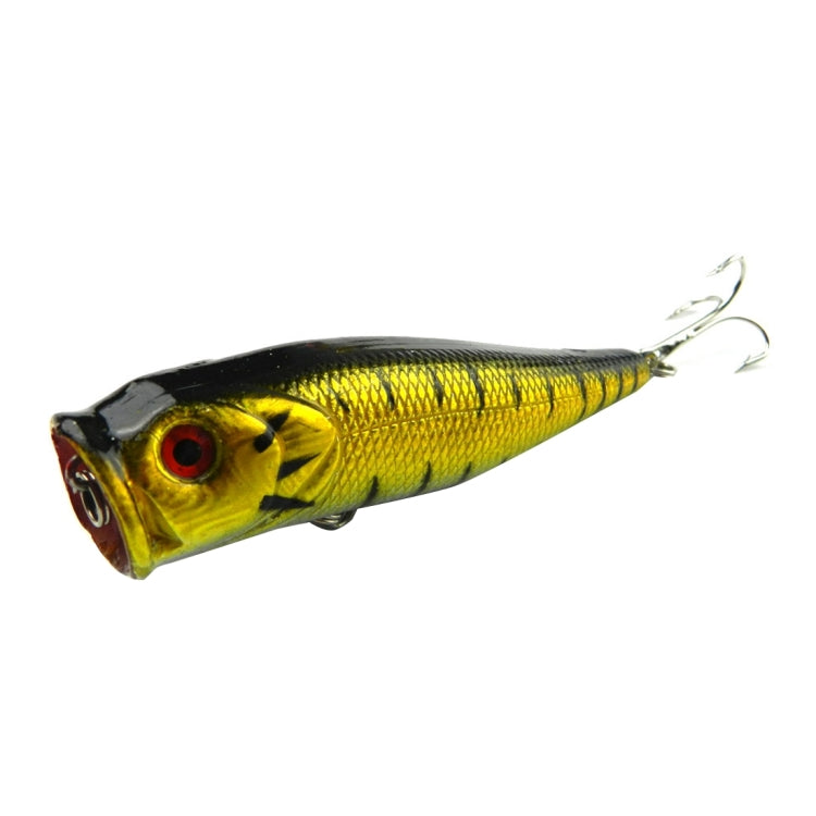 HENGJIA Plastic Artificial Fishing Lures Popper Bionic Fishing Bait with Hooks, Length: 9 cm, Random Color Delivery Reluova