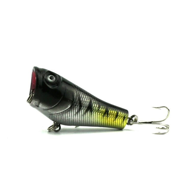 HENGJIA Plastic Artificial Fishing Lures Popper Bionic Fishing Bait with Hooks, Length: 5 cm, Random Color Delivery Reluova