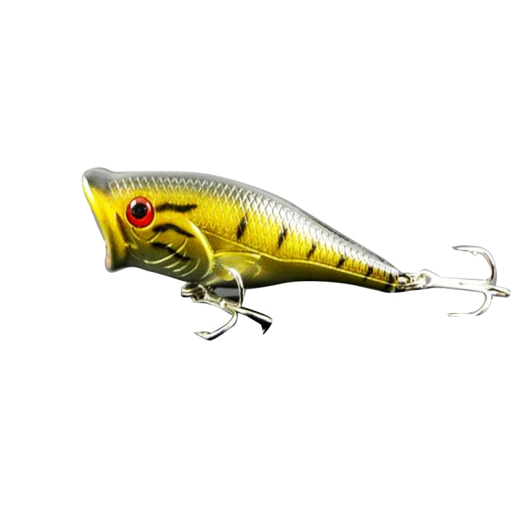 HENGJIA Plastic Artificial Fishing Lures Popper Bionic Fishing Bait with Hooks, Length: 6.5 cm, Random Color Delivery Reluova