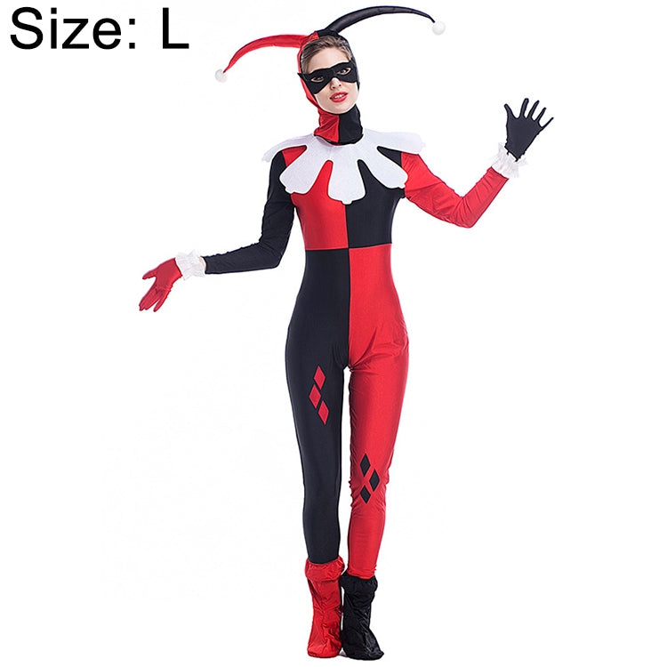 Halloween Costume Women Harry Qinn Clown Cosplay Clothing