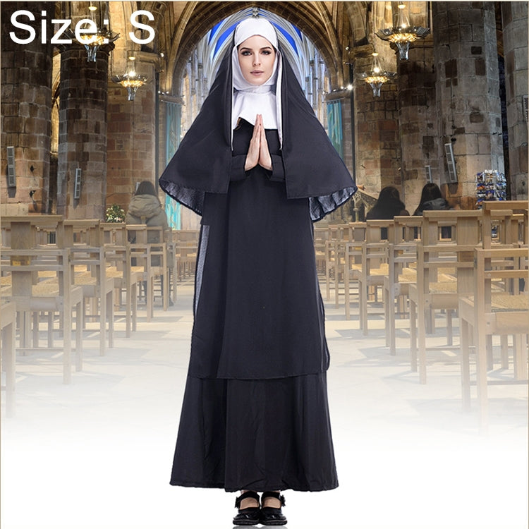 Halloween Costume Women Nun Missionary Cosplay Clothing My Store