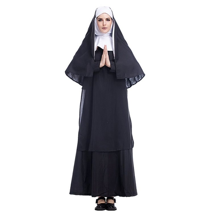 Halloween Costume Women Nun Missionary Cosplay Clothing My Store