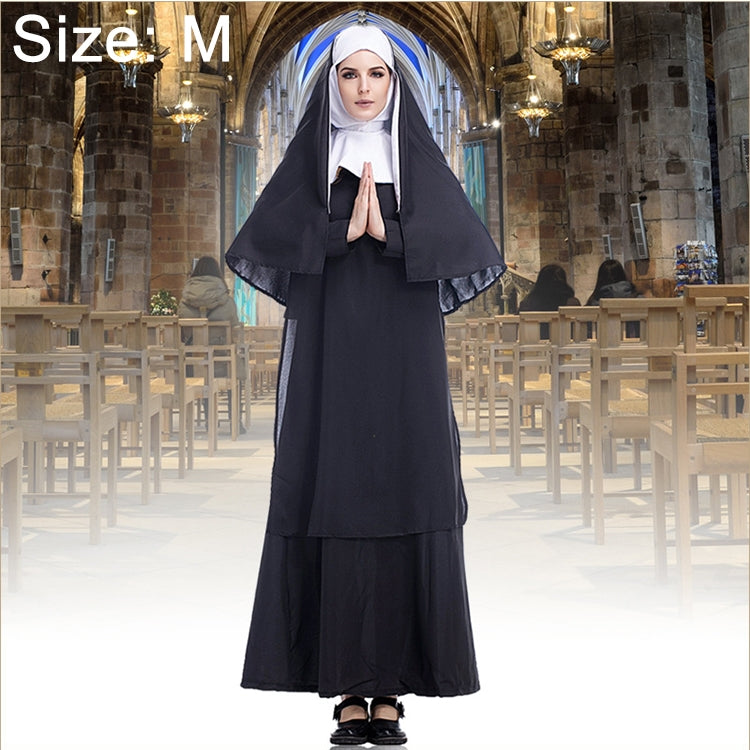 Halloween Costume Women Nun Missionary Cosplay Clothing My Store