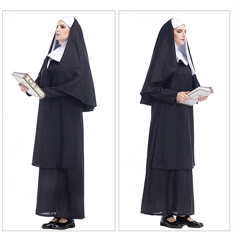 Halloween Costume Women Nun Missionary Cosplay Clothing My Store