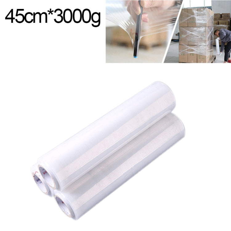 PE Transparent Stretch Wrap Film(Width: 45cm, Length: 390m) My Store