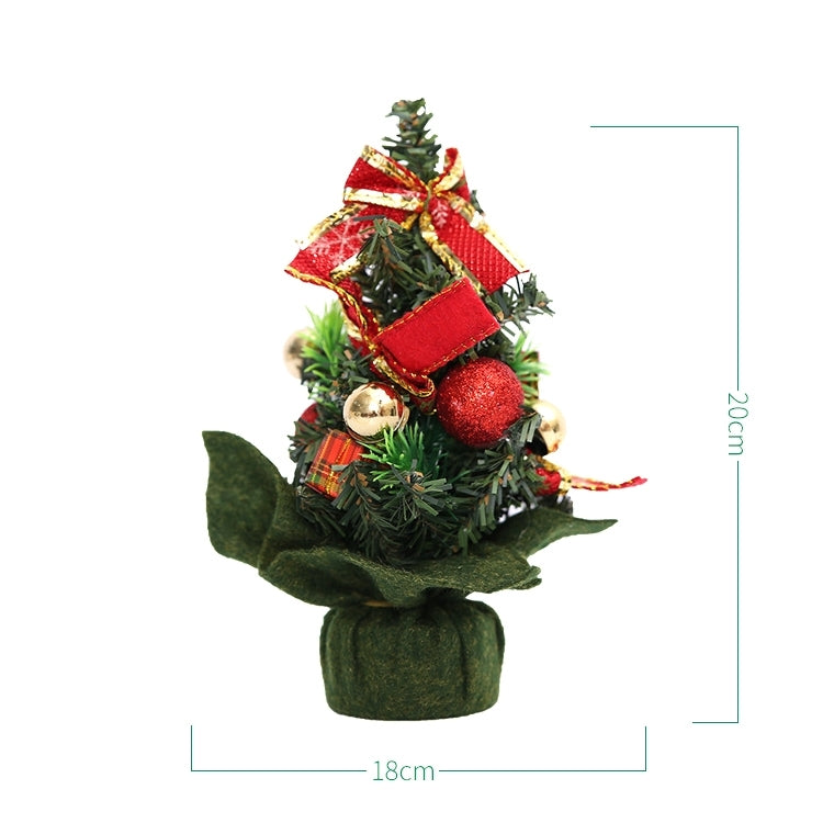 Mini Christmas Trees Xmas Decorations, Size: 20 * 18cm