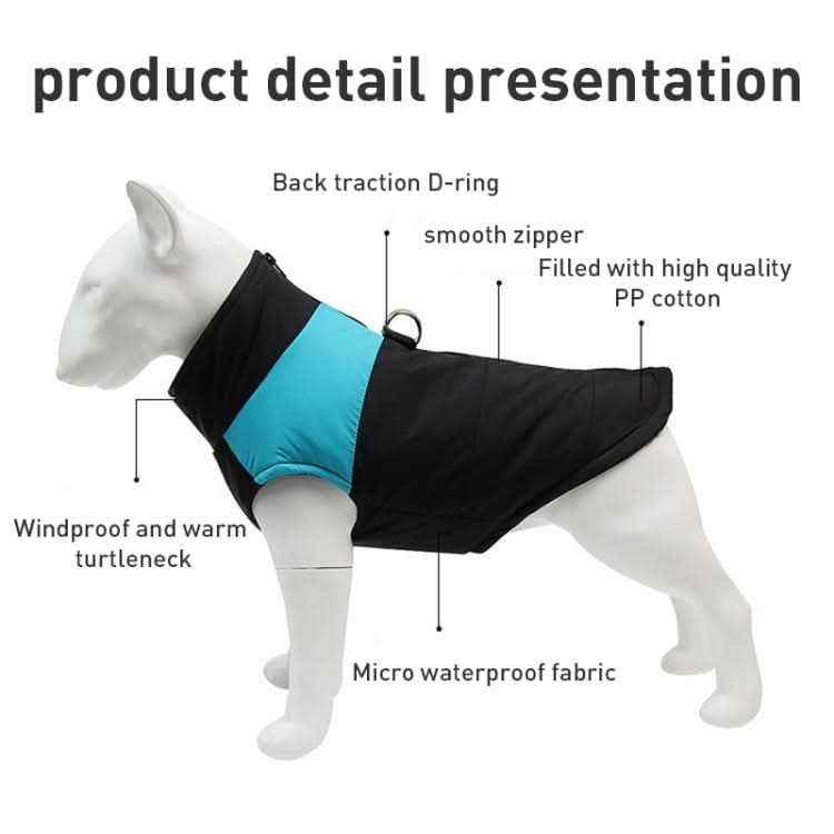 Pet Dog Cotton Vest Skit Suit, Size: 3XL, Chest: 58cm, Back Length: 50cm - Reluova