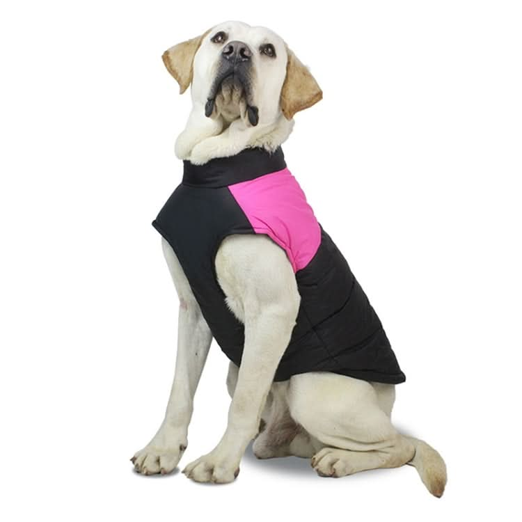 Pet Dog Cotton Vest Ski Suit, Size: 4XL, Chest: 63cm, Back Length: 55cm - Reluova