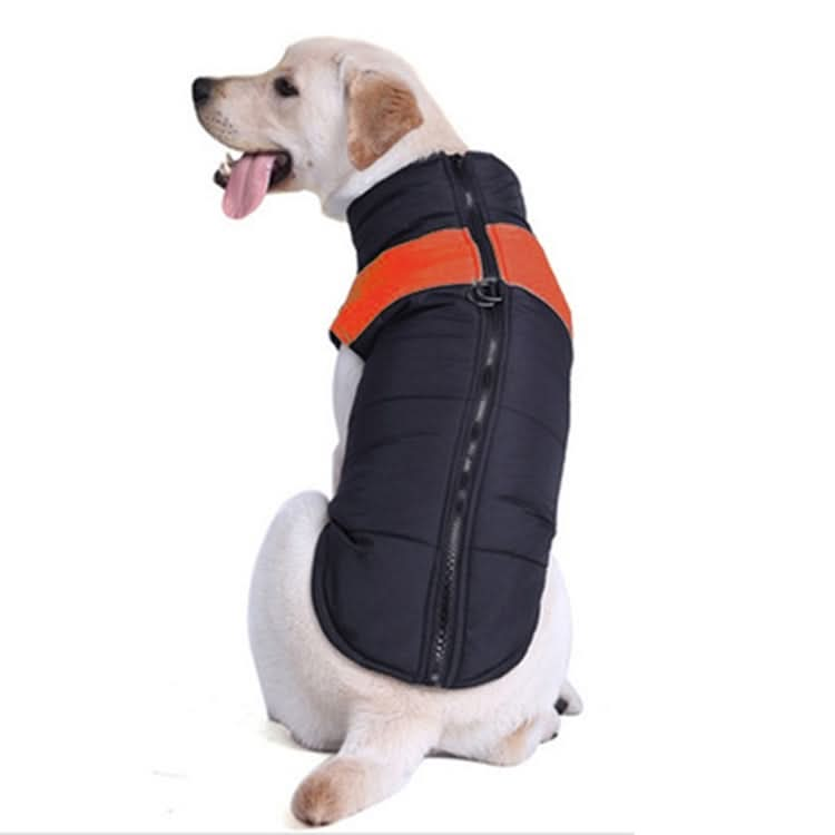 Pet Dog Cotton Vest Ski Suit, Size: XL, Chest: 50cm, Back Length: 40cm - Reluova