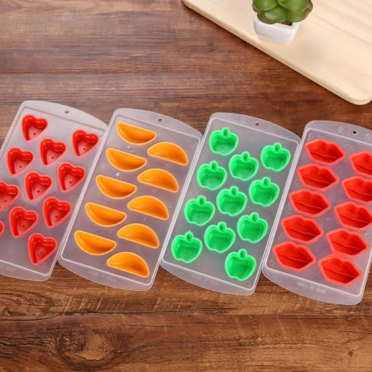 Love Shaped Silicon Ice Cube Tray / Ice Mold Random Color - Reluova