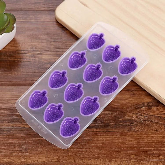 Grape Shaped Silicon Ice Cube Tray / Ice Mold Random Color - Reluova