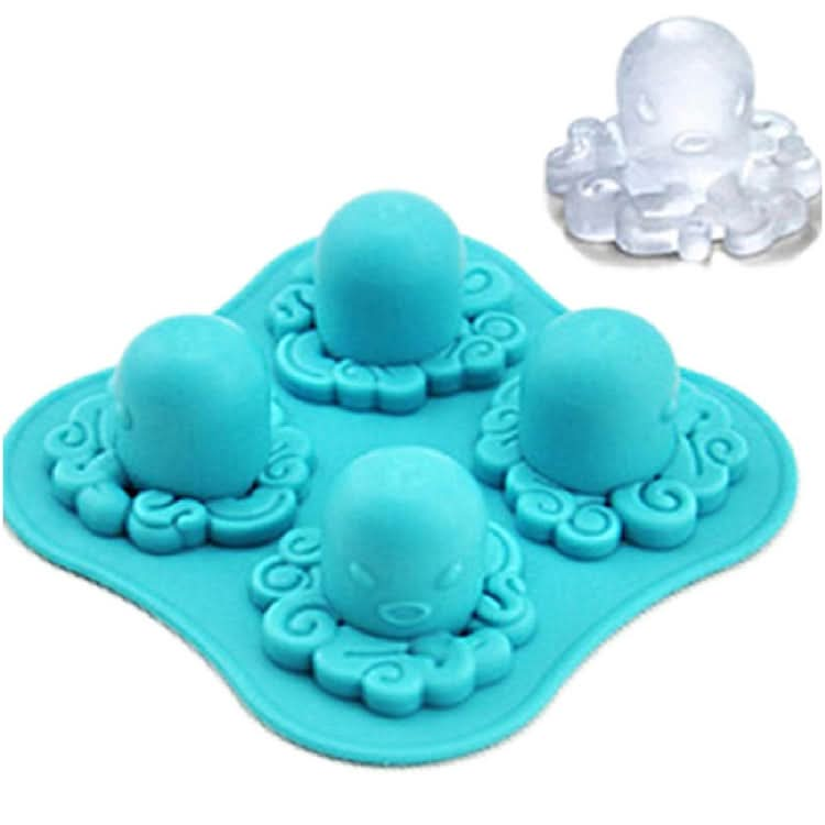 Adorable Octopus Mold Silicone Ice Cube Tools Ice Cream Cube Tray / Ice Mold - Reluova