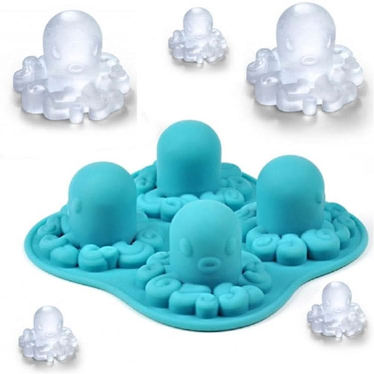 Adorable Octopus Mold Silicone Ice Cube Tools Ice Cream Cube Tray / Ice Mold - Reluova