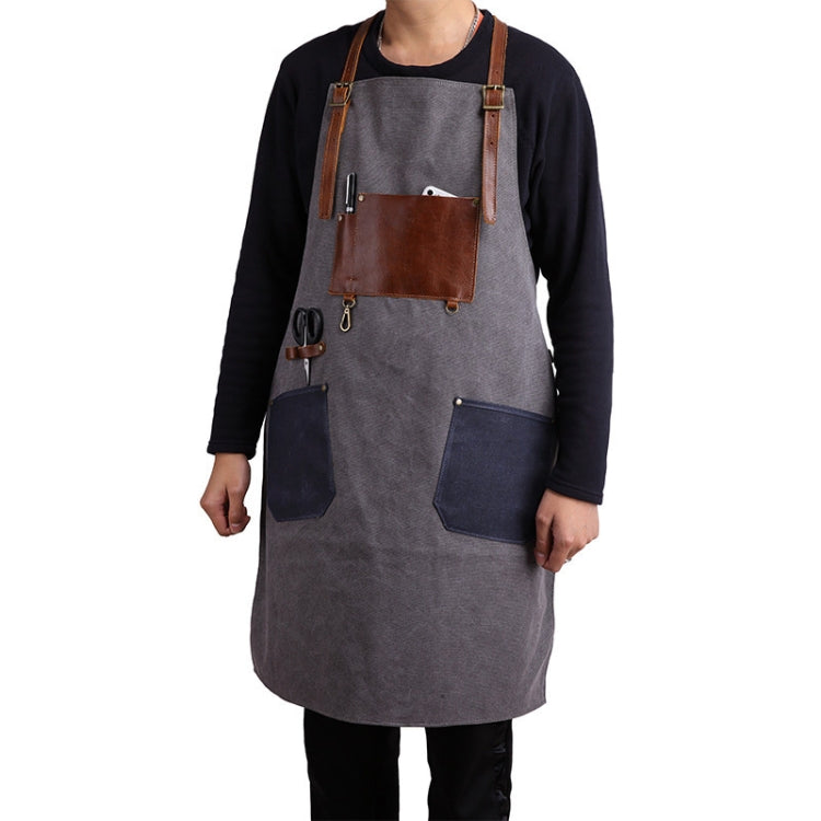 Retro Style Cotton Canvas Craftsman Work Aprons