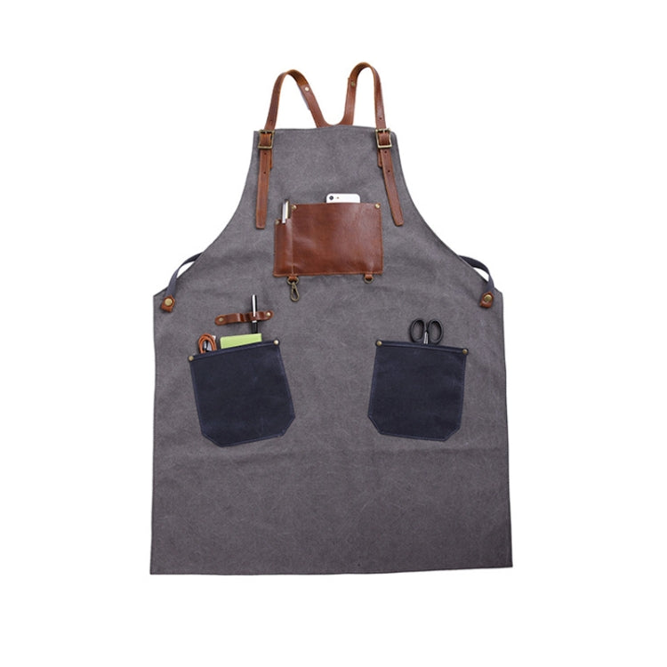 Retro Style Cotton Canvas Craftsman Work Aprons