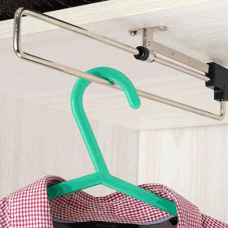 Telescopic Rail Pull-Out Wardrobe Clothes Hanger（40cm) Reluova