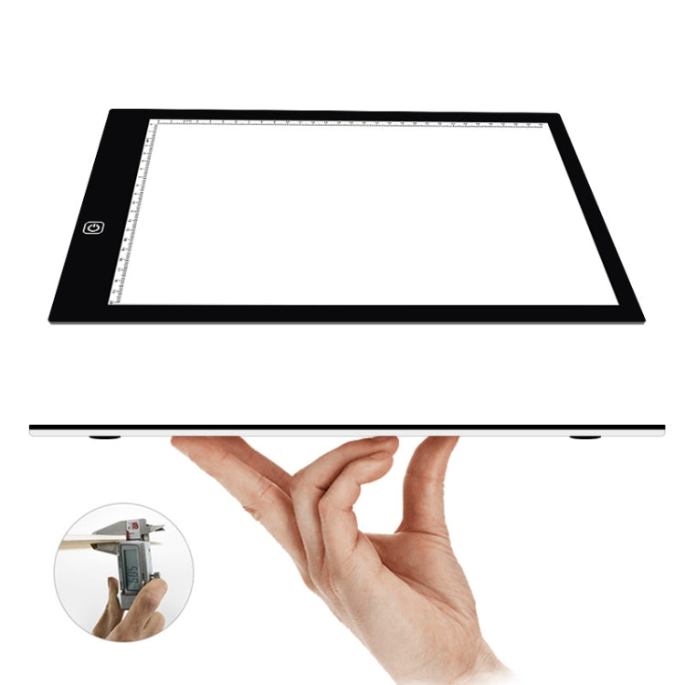 A4 Size LED Three Level of Brightness Dimmable Acrylic Copy Boards for Anime Sketch Drawing Sketchpad, with 1.5m USB Cable My Store