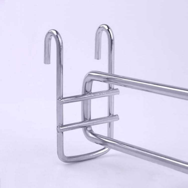 5pcs 5.8mm Supermarket Iron Grid Shelf Double Hook, Length: 20cm