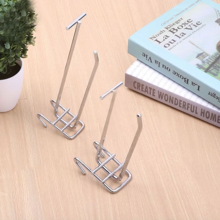 5pcs 5.8mm Supermarket Iron Grid Shelf Double Hook, Length: 20cm-Reluova