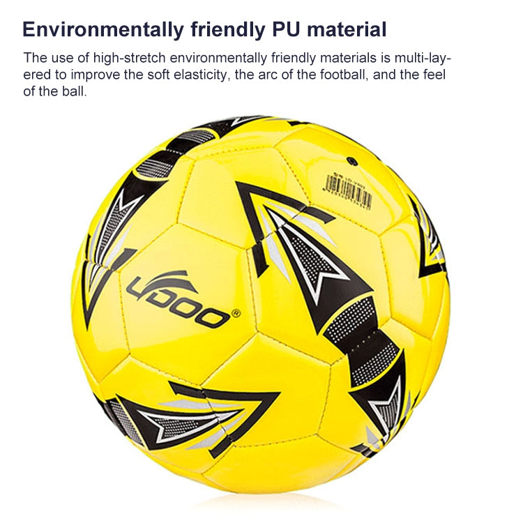 21.5cm PU Leather Sewing Wearable Match Football