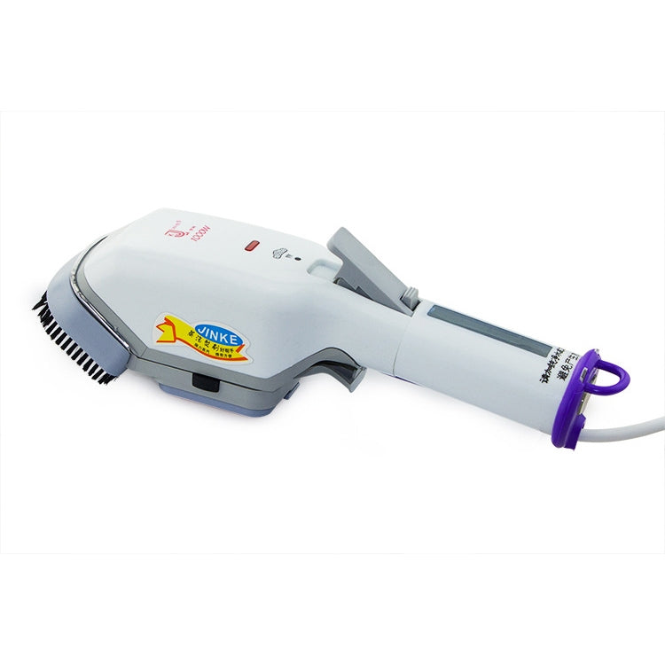 JIN KE JK-760 1000W Multifunctional Portable Hang Hot Machine High Power Household Handheld Steam Brush Ironer with Steel Plate, EU Plug Reluova