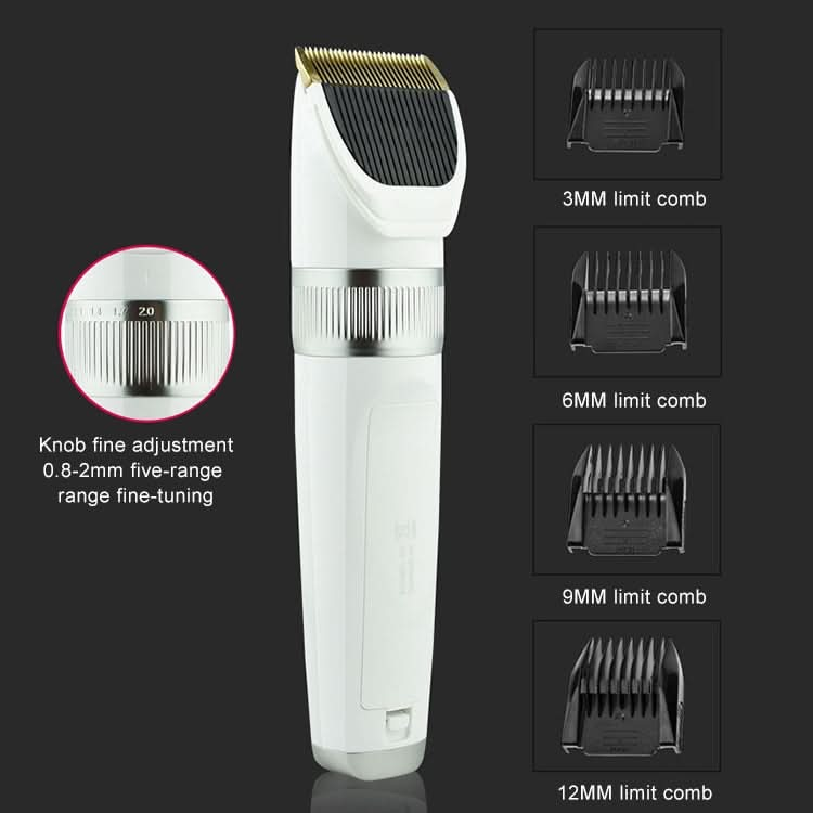 Q6 USB Charging Electric Pet Shaver with Four Combs - Reluova