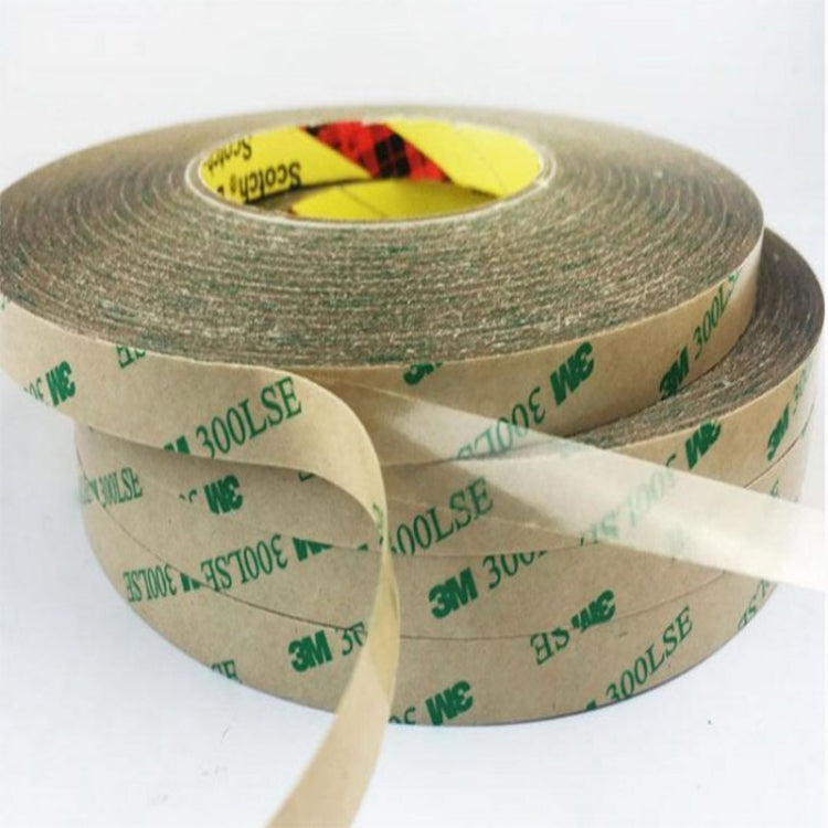 3M300LS 3M Super Adhesive Ultra-thin Transparent and High-temperature Resistant Double-sided Traceless Tape, Size: 55m x 10mm My Store