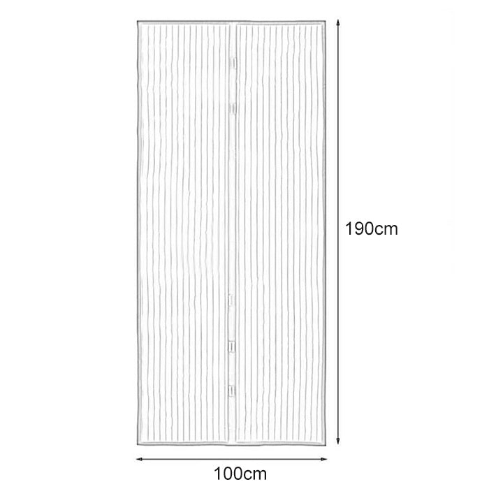 Magic Mesh Magnetic Mosquito-proof Screen Door Curtain, Size:190x100cm My Store