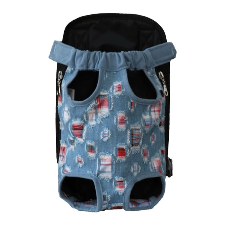 Front Pet Carrier Dog Backpack Bag, Size：L - Reluova