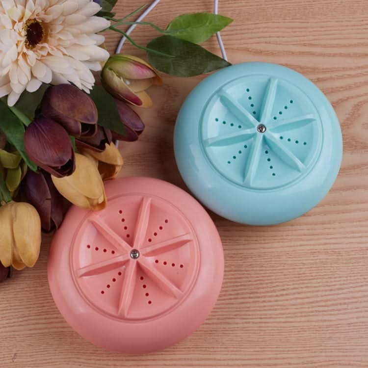 Macaroon Portable Mini Turbine Washing Machine Ultrasonic Washer Reluova