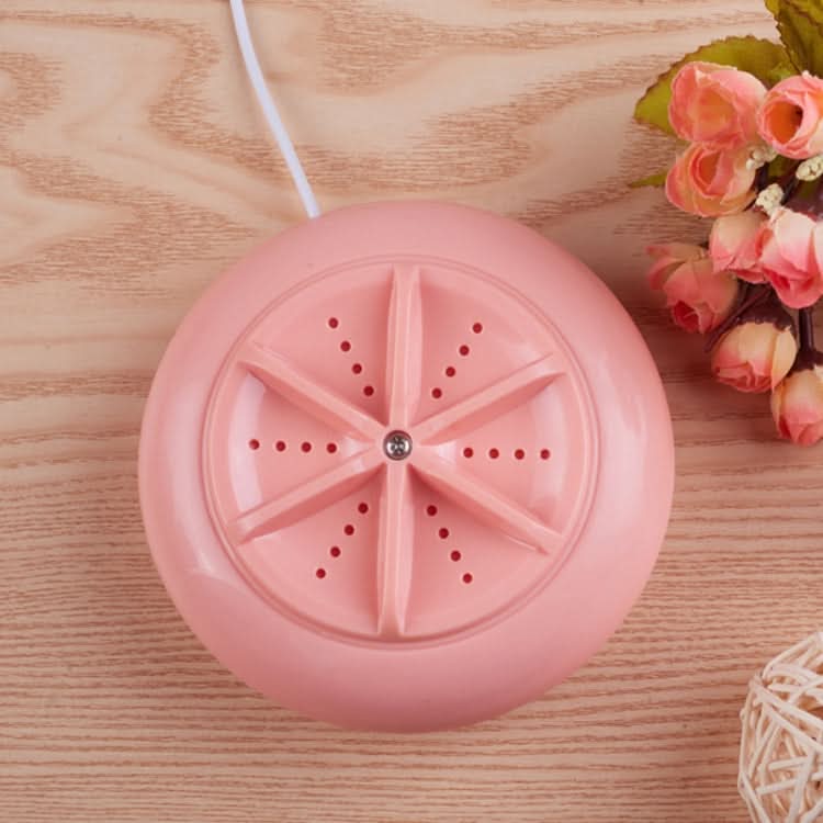 Macaroon Portable Mini Turbine Washing Machine Ultrasonic Washer Reluova