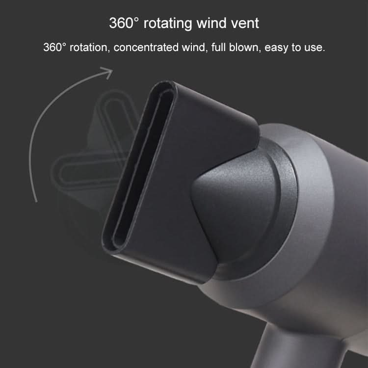 High-power 2000W Anionic Cold Hot Air Constant Temperature Hair Dryer, EU Plug