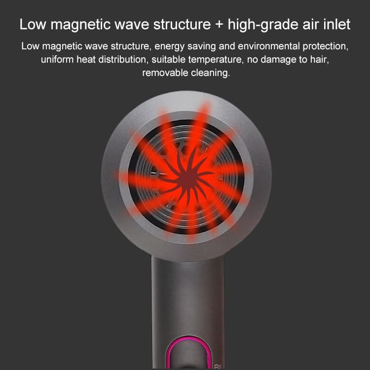 Leistungsstarker anionischer Haartrockner mit konstanter Temperatur, 2000 W, Kalt- und Heißluft, UK-Stecker