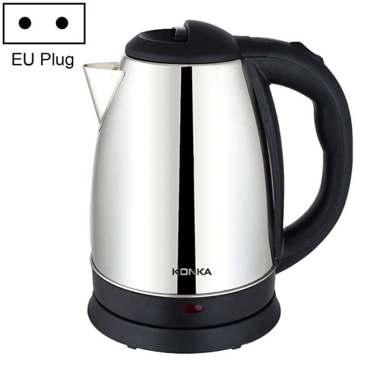 KONKA KEK-15DG1830 Portable Stainless Steel Electric Kettle, Capacity : 1.8L, EU Plug Reluova