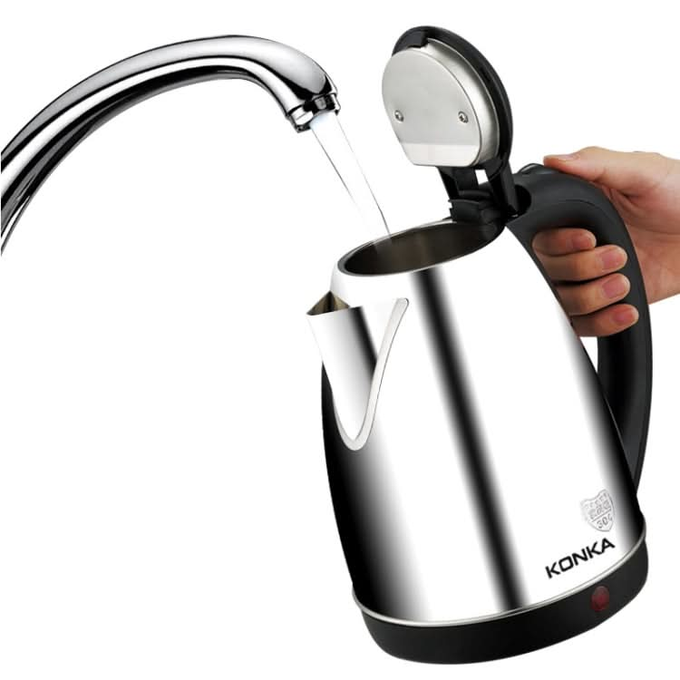 KONKA KEK-15DG1830 Portable Stainless Steel Electric Kettle, Capacity : 1.8L, EU Plug Reluova