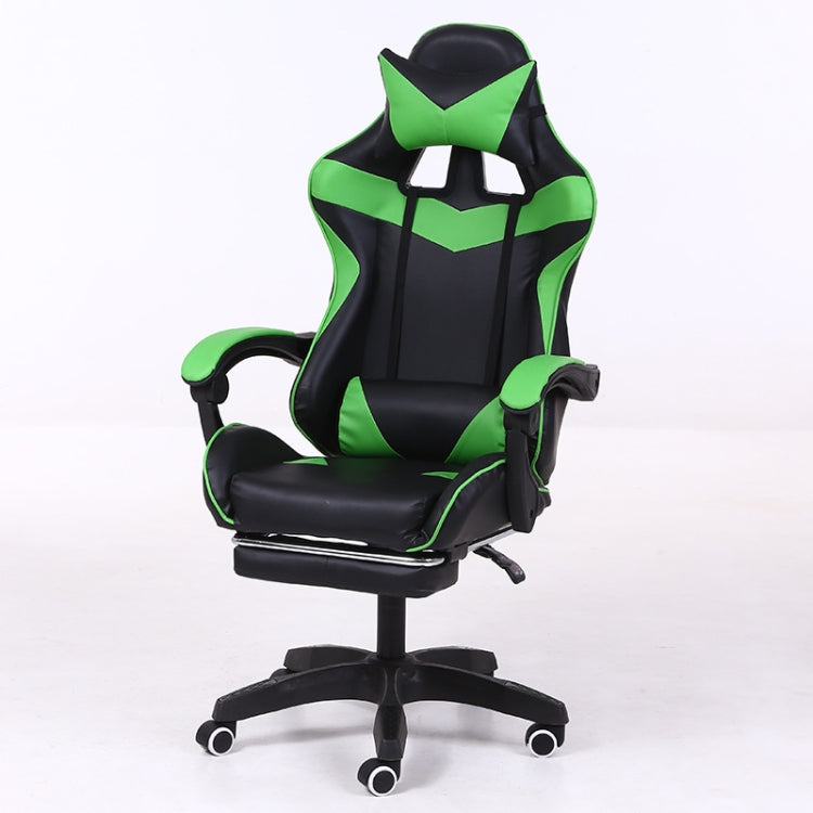 Computer Office Chair Home Gaming Chair Lifted Rotating Lounge Chair with Footrest / Nylon Feet