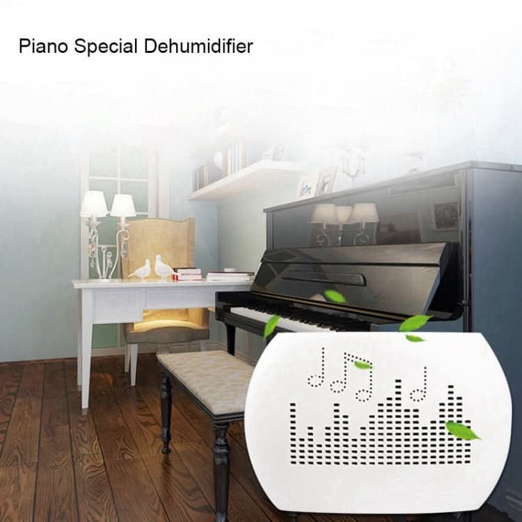 INVITOP Mini Portable Piano Musical Instrument Moisture-proof Dehumidifier Wardrobe Kitchen Shoe Cabinet Automatic Moisture Absorber, UK Plug Reluova