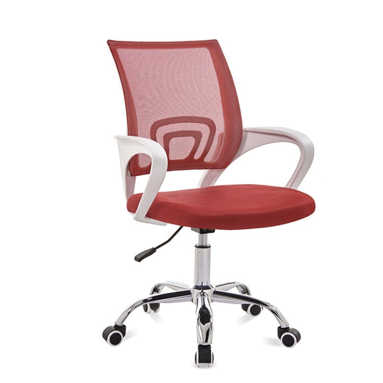 9050 Computer Chair Office Chair Home Back Chair Comfortable White Frame Simple Desk Chair