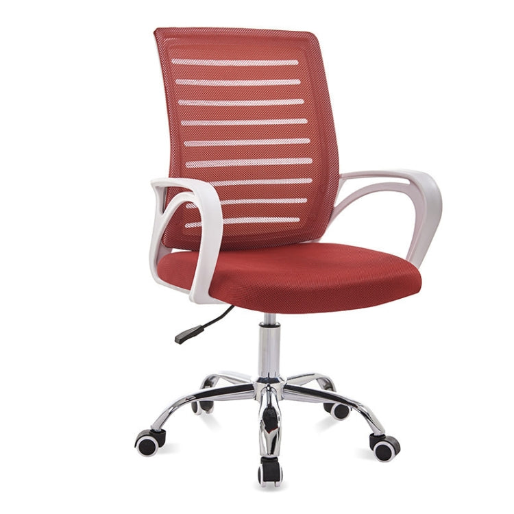 9050 Computer Chair Office Chair Home Back Chair Comfortable White Frame Simple Desk Chair