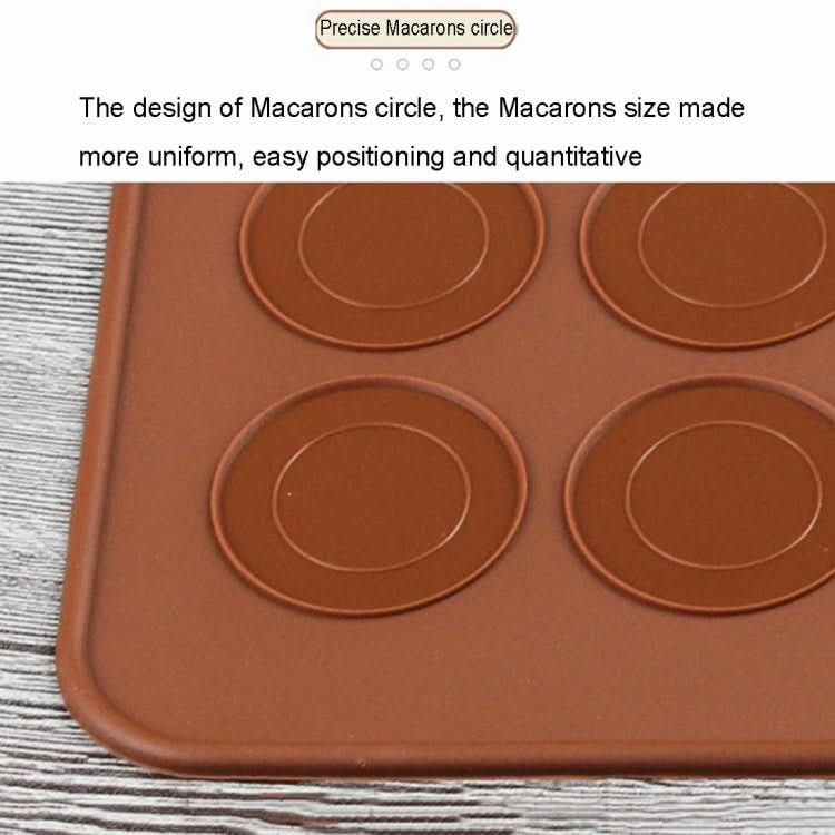 Kitchen Roast Silicone Macaron Oven Baking Pad, Size: 26*29cm Reluova