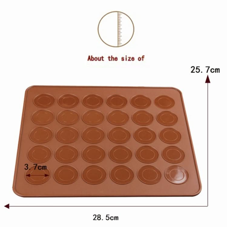 Kitchen Roast Silicone Macaron Oven Baking Pad, Size: 26*29cm Reluova