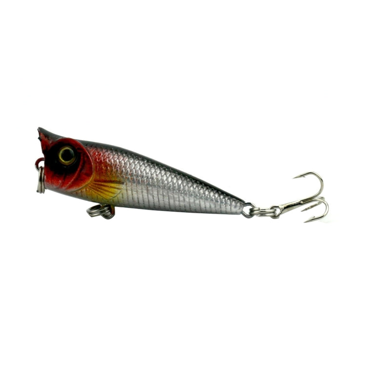 HENGJIA Artificial Fishing Lures Popper Bionic Fishing Bait with Hooks, Length: 5 cm, Random Color Delivery Reluova