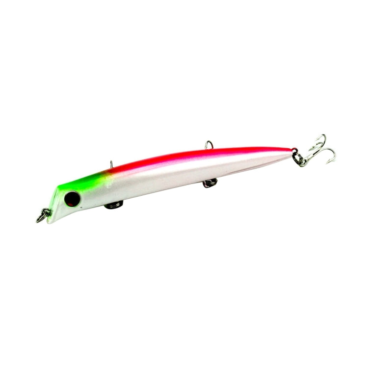 HENGJIA Artificial Fishing Lures Popper Bionic Fishing Bait with Hooks, Length: 12.6 cm, Random Color Delivery Reluova