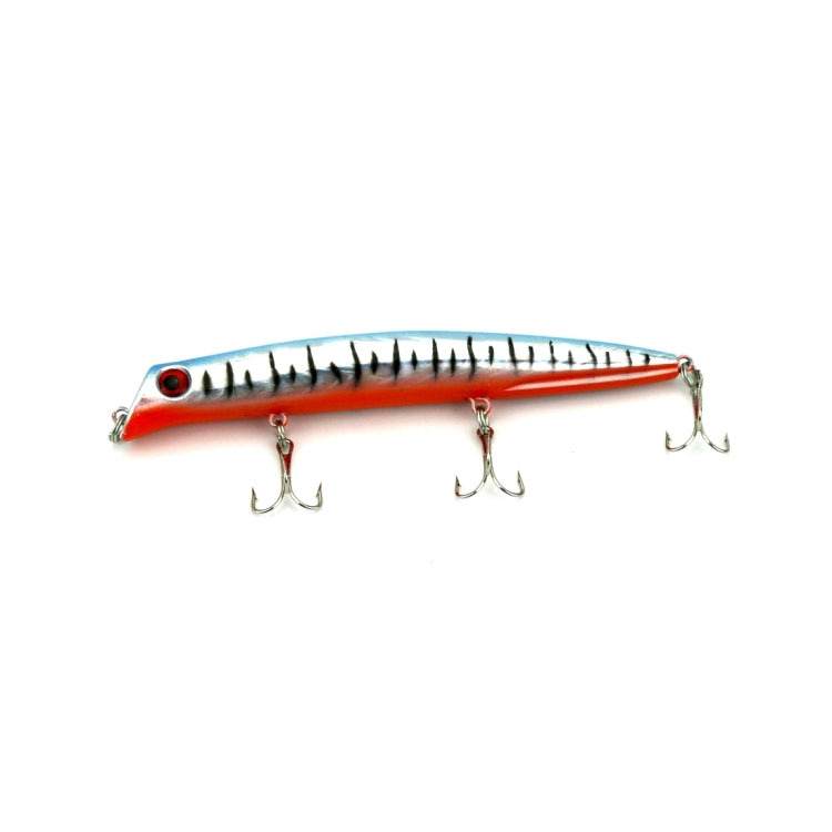 HENGJIA Artificial Fishing Lures Popper Bionic Fishing Bait with Hooks, Length: 12.6 cm, Random Color Delivery Reluova